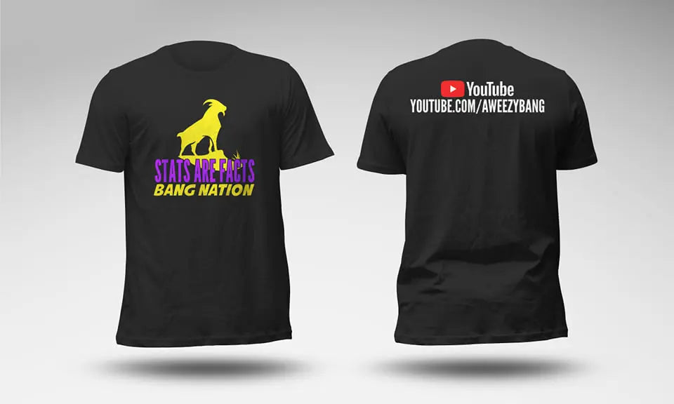 Stats Are Facts T-Shirt aweezybang